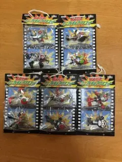 仮面ライダー ミニフィギュア マスコット 5個セット