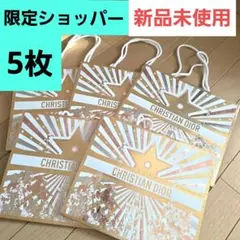 ディオール 限定ショッパー ショップ袋 5枚セット