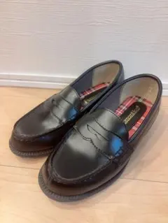 入学式　黒いローファー フォーマルシューズ　20cm