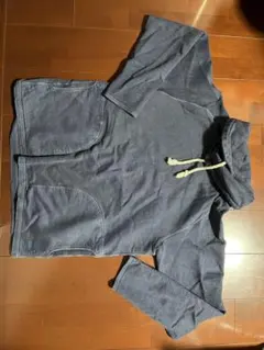 ネイビー ハイネック スウェットのサムネイル
