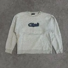 90s Club ヘビーウェイト生地 スウェット USA製 古着