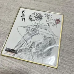 劇場版 進撃の巨人 リヴァイ 色紙 入場特典