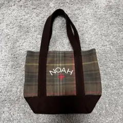 NOAH チェック柄 キャンバストートバッグ - メルカリ