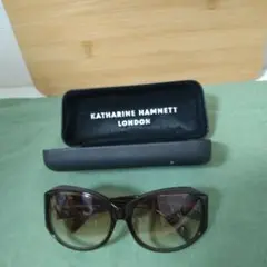 KATHARINE HAMNETT ブラウン サングラス