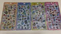 [正規品]プチドロップステッカーディズニー4枚セット売り