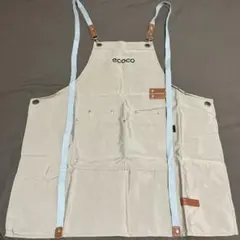 ワークエプロン ライトベージュ　キャンプ用などのサムネイル