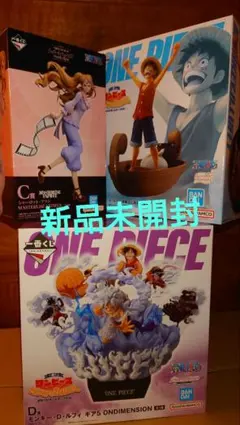 ワンピース 一番くじ B賞 D賞 ラストワン賞 E賞セット +おまけ下位賞