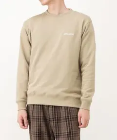 ベージュ スウェット