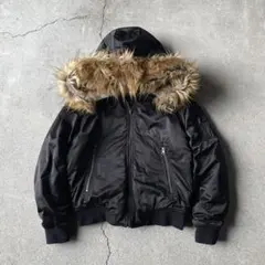 type n2b ma1 flight bomber jacket black