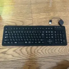 テンキー付きキーボード　薄型　折りたたみ可能