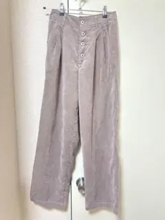 オリーブデオリーブ　コーデュロイパンツ　ピンクベージュ