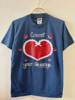 90s ヴィンテージ ハートデザイン Tシャツ カントリー レトロ 古着のサムネイル