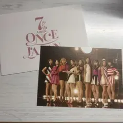 TWICE 7周年オンラインくじ Wake Me Up ポストカード