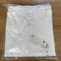 UNIQLO AIRism コットンカノコポロシャツ XL ホワイト