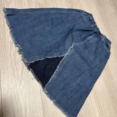 子供用デニムスカート