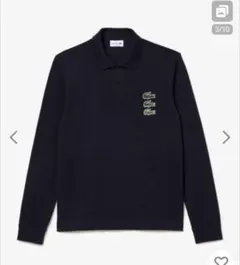 LACOSTE ネイビー ポロシャツ L
