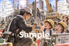 「その『ありがとう』が、明日への力になる。」デジタルアート ポストカード