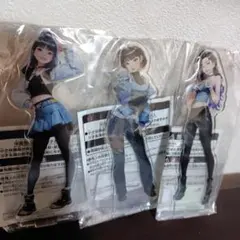 【3点セット】ルセラフィム スタンド付き ビッグアクリルプレート