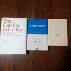 J.D.サリンジャー「ライ麦畑でつかまえて」「フラニーとズーイ」の3冊