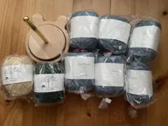 毛糸まとめ売り 8玉 新品未開封 トラッドコットン エコアンダリヤ コットン