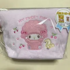 サンリオ　マイスウィートピアノ パイルポーチ お菓子＆ポーチ