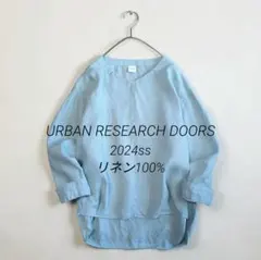 2024ss　アーバンリサーチドアーズ　リネンバックタックプルオーバー