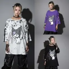 ハニーシナモン 逃げ水あむ コラボTシャツ(黒) - メルカリ