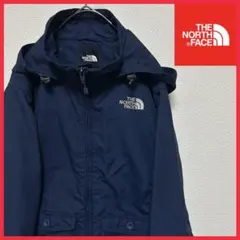 美品 NORTH FACE ネイビー マウンテンパーカー レディース