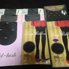 値下げ可能 タイツ ニーハイ セット