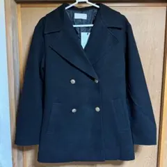 Cherimi ダブルボタンファーコート ブラック シェリミー S Cheri mi ～シェリミー～ MyColor