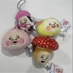 【ラウンドワン限定】こびとづかん　フェイスマスコット　全4種