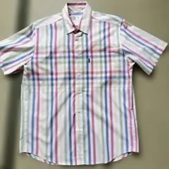 ゴールデンベア　メンズ半袖シャツ　Lサイズ　美品のサムネイル