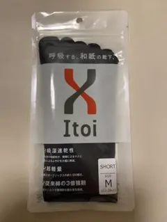 itoix ランニングソックス 5本指 ショート（Mサイズ）