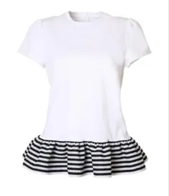 今季新作完売　BASIC PEPLUM TEEのサムネイル