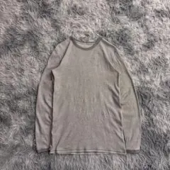 ヘンリーネック 長袖カットソー