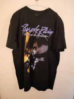 Purple Rain Tシャツ ブラック