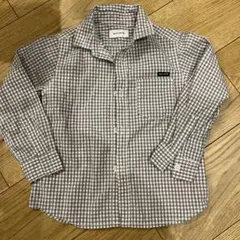 quot;use fish チェック柄長袖シャツ 110