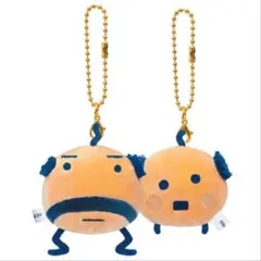 カミオジャパン　たまごっち　ニコぬい キーホルダー　おやじっち＆やんぐおやじっち