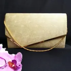 和装洋装兼用バッグ　ゴールドフォーマル　成人式　結婚式　振袖　留袖マザーズドレス