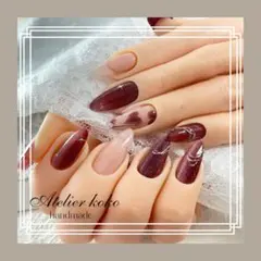 ネイルチップ つけ爪 現品発送 バレンタイン ハート マグネットネイル