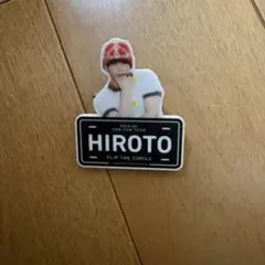 INI 西洸人　ネームプレート