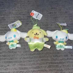サンリオ パフェデザイン　マスコット キャラクターグッズ　ボーイズ 3個セット