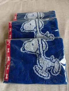 【非売品】ローソン　スヌーピーふんわりタオル 3枚セット