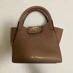マイメロディー　ハンドバッグ ピンクブラウン　ショルダーバッグ　サンリオ