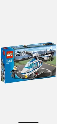 7741レゴシティ・警察ヘリコプター