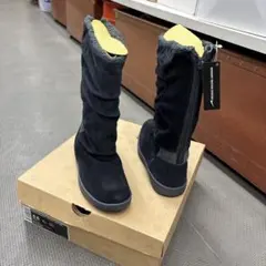 ナイキ　ウィメンズ　スニーカーフーディ　レザー　375718 ブラック　23.5