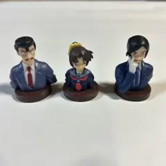 名探偵コナン　チョコエッグ　「諸伏高明」「遠山和葉」「毛利小五郎」 3体セット