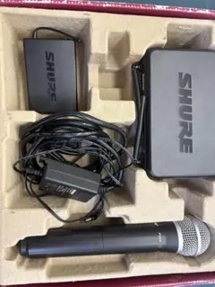 【最終値下げ・箱無し】SHURE PG58 ワイヤレスマイク デュアルボーカル 箱無し】SHURE PG58 ワイヤレスマイク デュアルボーカル - メルカリ