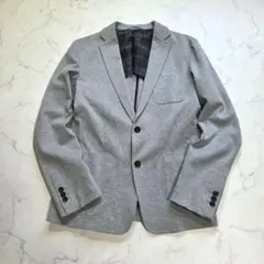 COMME CA ISM　テーラードジャケット　スウェット生地　Ｍ　グレー