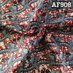 在庫1㍎✧アフリカ布AF908✧アフリカンプリント✧アフリカンファブリック